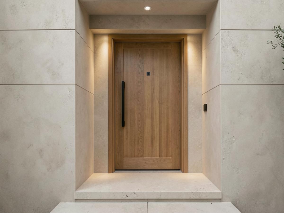 Anonymous private residence architectural detail